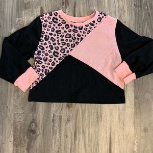 Girls leopard outfit